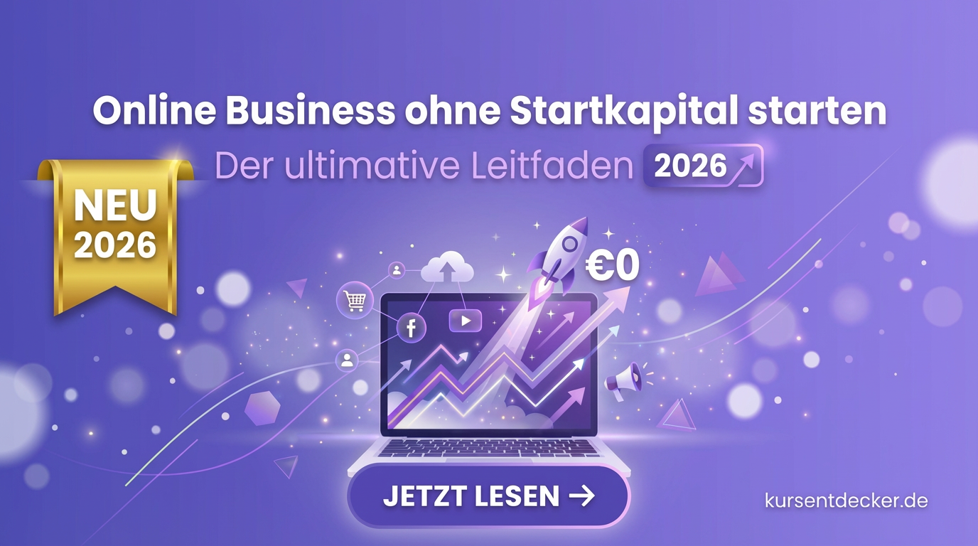 Online Business ohne Startkapital starten: Der ultimative Leitfaden 2026